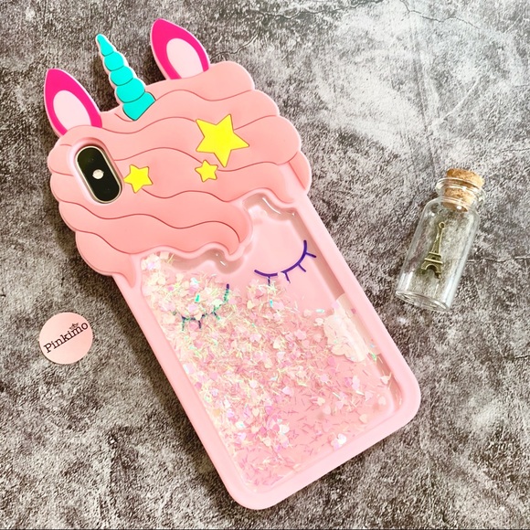 New iPhone XS Max 6.5” Pink Unicorn Case - Picture 5 of 5
